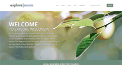 Desktop Screenshot of explorewisconsin.com
